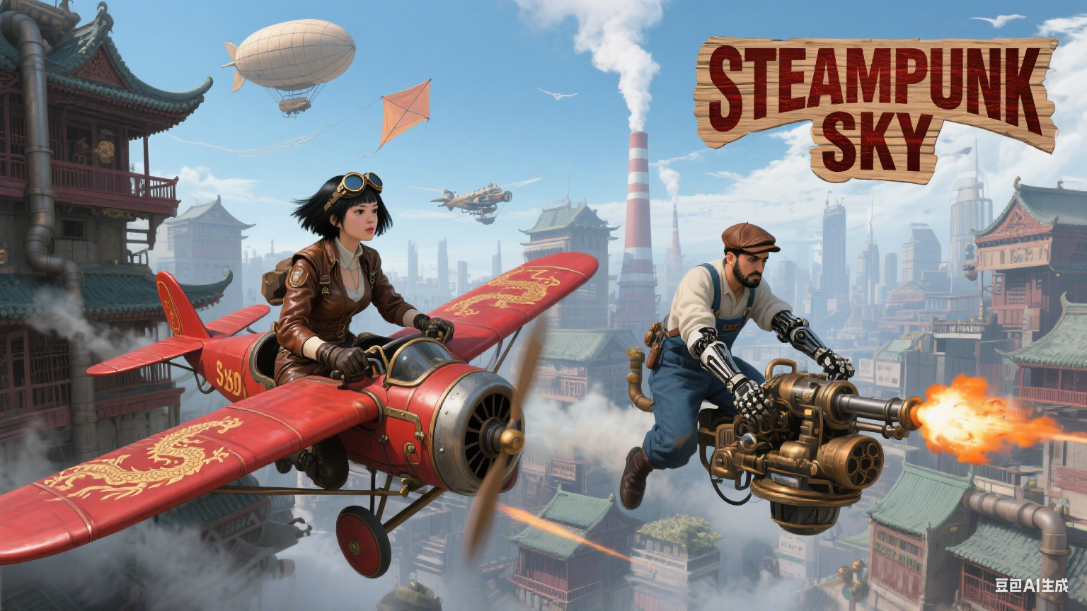 东方蒸汽朋克空战